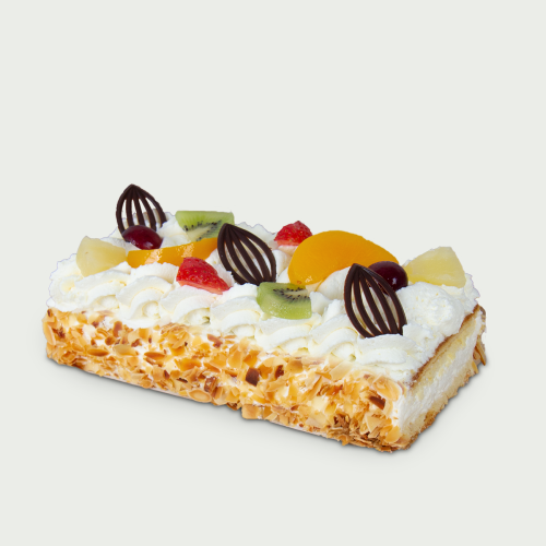 Whipped cream Schnitte