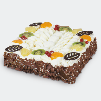 Slagroomtaart chocolade