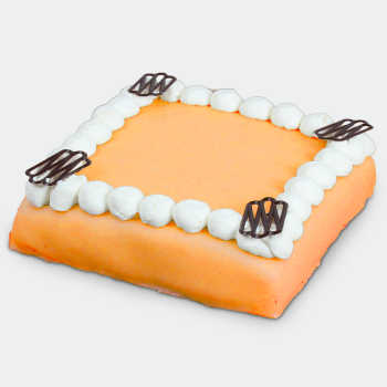 Marsepeintaart oranje