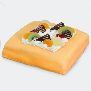 Marsepeintaart luxe oranje