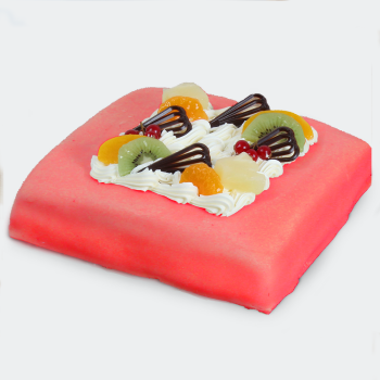 Marsepeintaart luxe rood