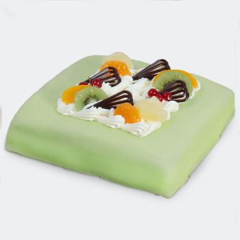Marsepeintaart luxe groen