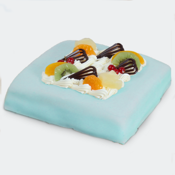 Marsepeintaart luxe blauw