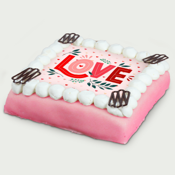 Marzipan cake Love