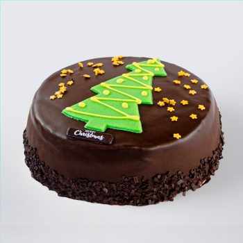 Christmas chocolate cake