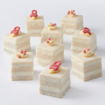 Geboorte petit fours meisje