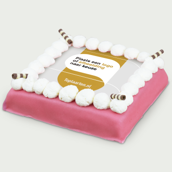 Chipolata cake with design
