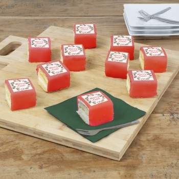 Petit fours Merry X-mas