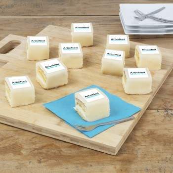 Petit fours met logo 10 stuks