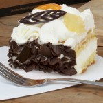 Slagroomtaart chocolade