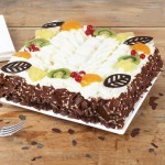 Slagroomtaart chocolade