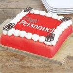 Marzipan photo cake deluxe red