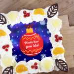 Kersttaart Kerstbal