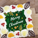 Kersttaart Merry Christmas
