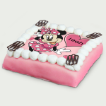 Marzipan cake Minnie Mouse