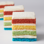 Rainbow petit fours