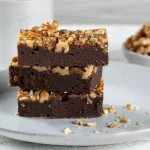 Brownie met walnoot