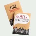 Chocoladeletter met logo A t/m Z